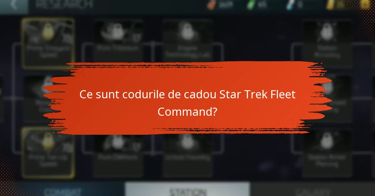 Ce experiențe au utilizatorii cu codurile de cadou Star Trek Fleet Command?