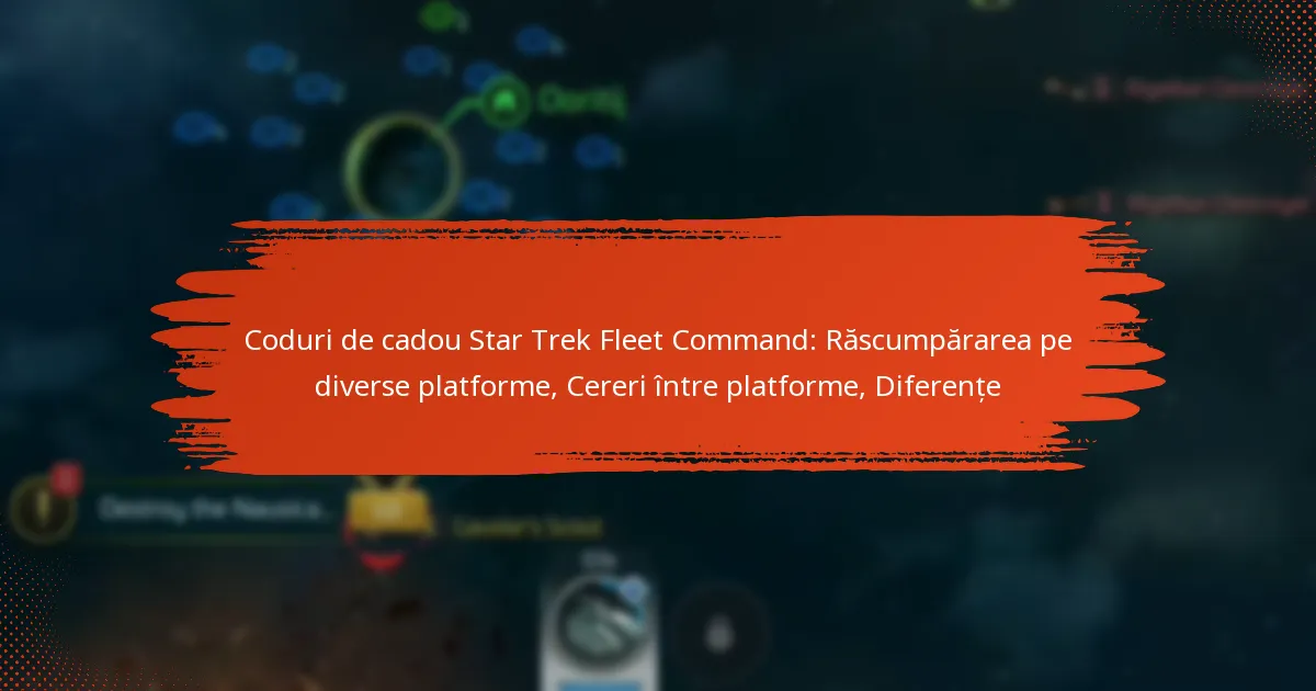 Coduri de cadou Star Trek Fleet Command: Răscumpărarea pe diverse platforme, Cereri între platforme, Diferențe